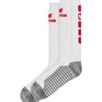 ERIMA CLASSIC 5-C Socken lang weiß rot