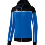 ERIMA Damen CHANGE by erima Trainingsjacke mit Kapuze blau schwarz