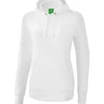 ERIMA Damen Kapuzensweat weiß