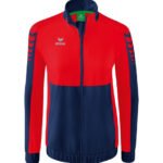 ERIMA Damen Six Wings Präsentationsjacke blau rot