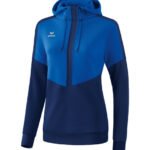 ERIMA Damen Squad Kapuzensweat blau