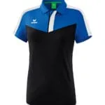 ERIMA Damen Squad Poloshirt blau schwarz