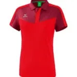 ERIMA Damen Squad Poloshirt rot