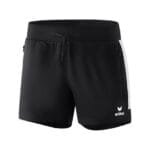 ERIMA Damen Squad Worker Shorts schwarz weiß