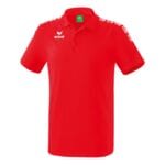 ERIMA Kinder Essential 5-C Poloshirt rot weiß