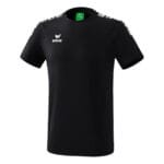 ERIMA Kinder Essential 5-C T-Shirt schwarz weiß