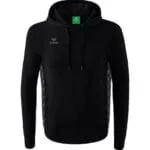ERIMA Essential Team Kapuzensweat schwarz grau