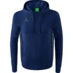 ERIMA Essential Team Kapuzensweat blau grau
