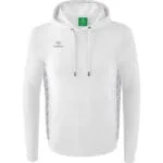 ERIMA Essential Team Kapuzensweat weiß grau