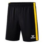 ERIMA Retro Star Shorts schwarz gelb