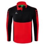 ERIMA Kinder Six Wings Trainingstop rot schwarz