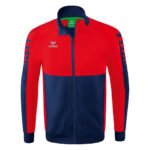 ERIMA Kinder Six Wings Worker Jacke blau rot