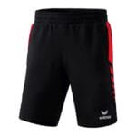 ERIMA Six Wings Worker Shorts schwarz rot