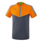 ERIMA Kinder Squad T-Shirt orange grau