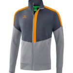 ERIMA Kinder Squad Worker Jacke grau orange