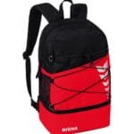 ERIMA SIX WINGS Rucksack rot schwarz