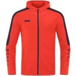 JAKO Kinder Kapuzenjacke Power orange F375