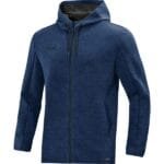 JAKO Damen Kapuzenjacke Premium Basics blau F49