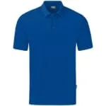 JAKO Polo Organic Stretch blau F400