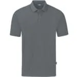JAKO Polo Organic Stretch grau F840