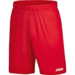 JAKO Damen Sporthose Manchester 2.0 mit JAKO Logo, ohne Innenslip rot F01