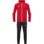 JAKO Damen Trainingsanzug Polyester Power mit Kapuze rot rot F100