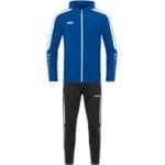 JAKO Damen Trainingsanzug Polyester Power mit Kapuze blau F400