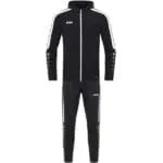 JAKO Damen Trainingsanzug Polyester Power mit Kapuze schwarz F800