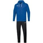 JAKO Damen Jogginganzug Base mit Kapuze blau F04