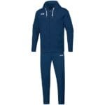 JAKO Damen Jogginganzug Base mit Kapuze blau F09