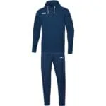 JAKO Jogginganzug Base mit Kapuzensweat blau F09