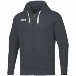 JAKO Kinder Kapuzenjacke Base grau F21