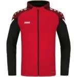 JAKO Damen Kapuzenjacke Performance rot F101
