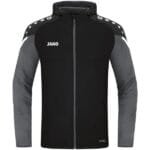 JAKO Damen Kapuzenjacke Performance schwarz F804