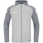 JAKO Damen Kapuzenjacke Performance grau F845