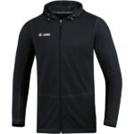 JAKO Kinder Kapuzenjacke Run 2.0 schwarz F08