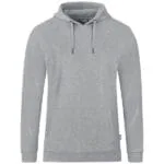 JAKO Kinder Kapuzensweat Organic grau F520