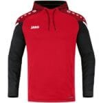 JAKO Damen Kapuzensweat Performance rot F101