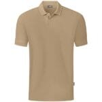 JAKO Damen Polo Organic beige F380