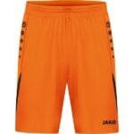 JAKO Damen Sporthose Challenge orange schwarz F351