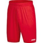 JAKO Kinder Sporthose Manchester 2.0 mit JAKO Logo, ohne Innenslip rot F01