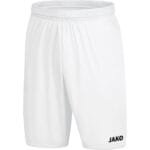 JAKO Kinder Sporthose Manchester 2.0 mit JAKO Logo, ohne Innenslip weiß F00