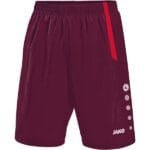 JAKO Sporthose Turin ohne Innenslip rot F14