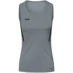 JAKO Damen Tanktop Challenge grau schwarz F841