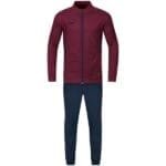 JAKO Damen Trainingsanzug Polyester Challenge rot blau F132