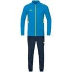 JAKO Damen Trainingsanzug Polyester Challenge blau gelb F443