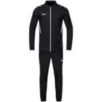 JAKO Kinder Trainingsanzug Polyester Challenge schwarz weiß F802