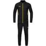 JAKO Damen Trainingsanzug Polyester Challenge schwarz gelb F803