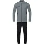 JAKO Kinder Trainingsanzug Polyester Challenge grau schwarz F841