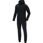 JAKO Trainingsanzug Polyester Classico mit Kapuze schwarz F08